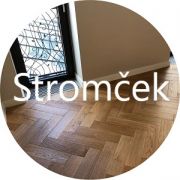 Stromček herringbone - masívne veľké formáty