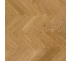 Dub OAK herringbone Halmstad 14,6x69x345mm Click 5G, Rustik triedenie, lak Natural, ostrá hrana