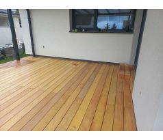 Garapa 21x145x2150-6100 mm hladká/hladká