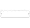Thermo Borovica terasové dosky Clip 26x117 hrubá drážka/hladká AB