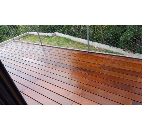 IPE Bombier terasové dosky 25x140x1850mm hladká/hladká