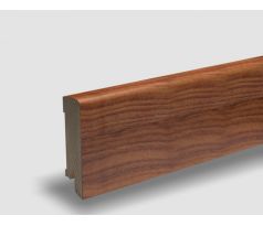 Orech americký lak soklová dyhovaná lišta lak Pedross 16x60x2500 Cubica