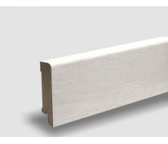 Dub Bianco olej kartáč soklová dyhovaná lišta Pedross 16x60x2500 Cubica