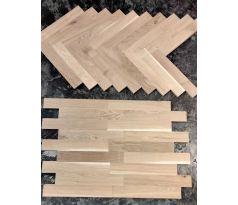 Dub 16x68x340 klasické parkety, Rrustik triedenie