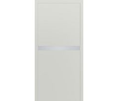 DesignLine Slat biela RAL 9016, matné sklo