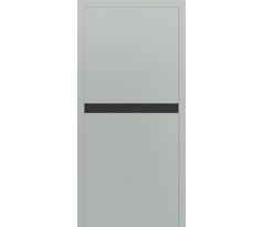 DesignLine Slat svetlosivá RAL 7035, čierna farba RAL 9005